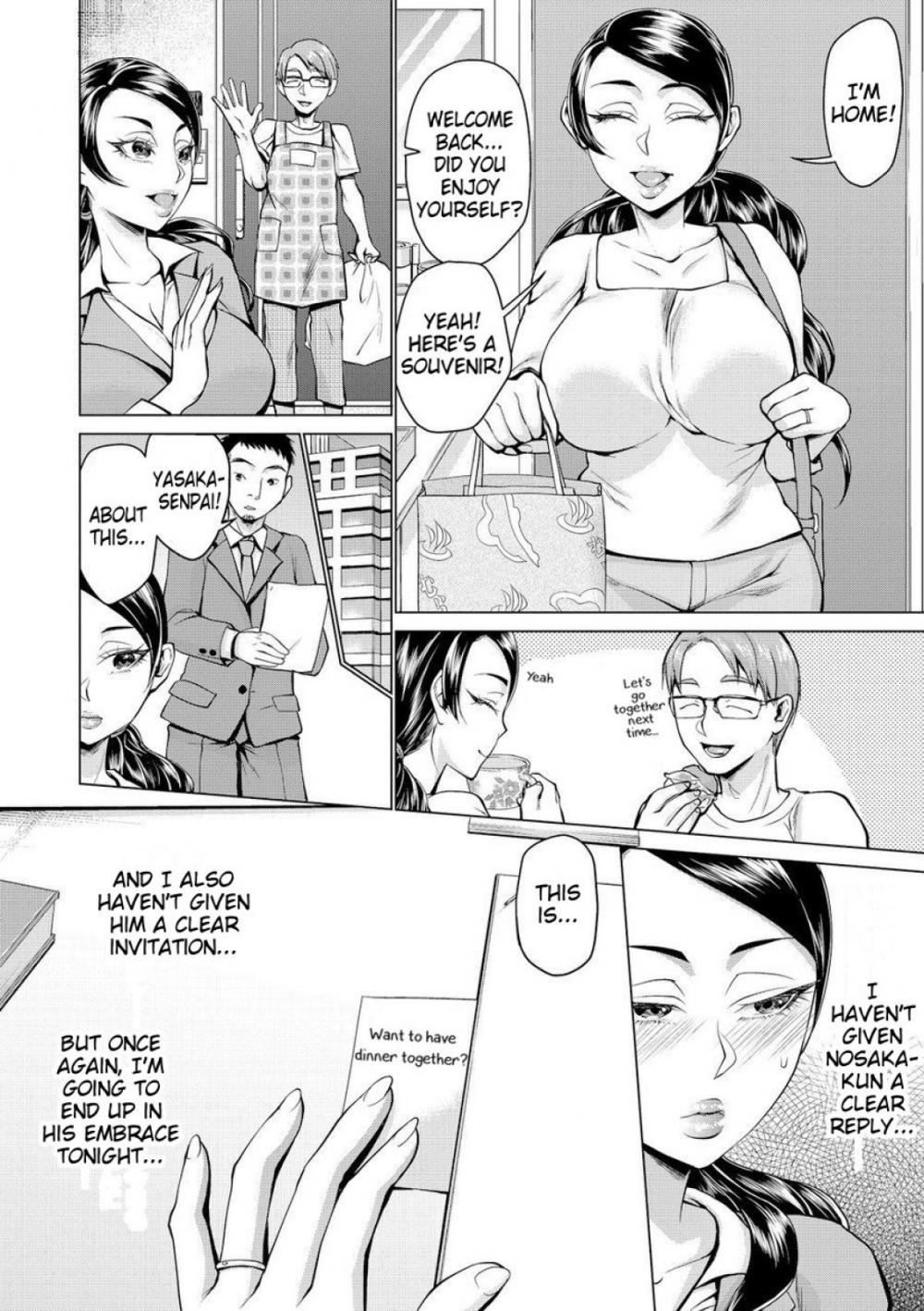 Hentai Manga Comic-I Became A Whore On Our Company Outing-Read-18